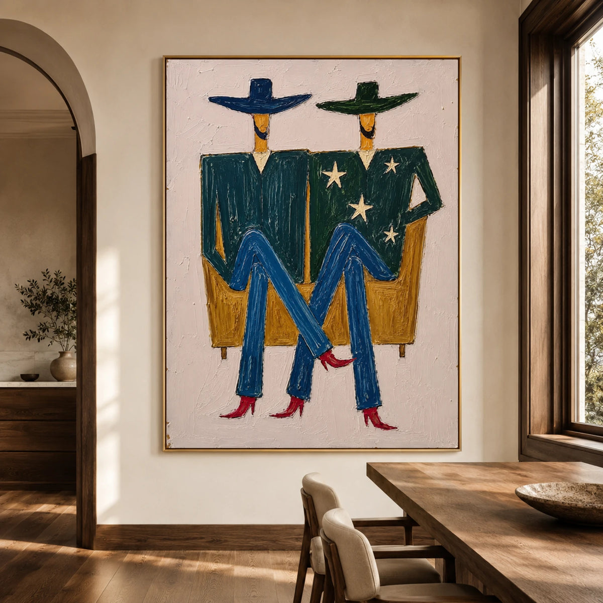 Vintage Americana Art｜Western Star Companions