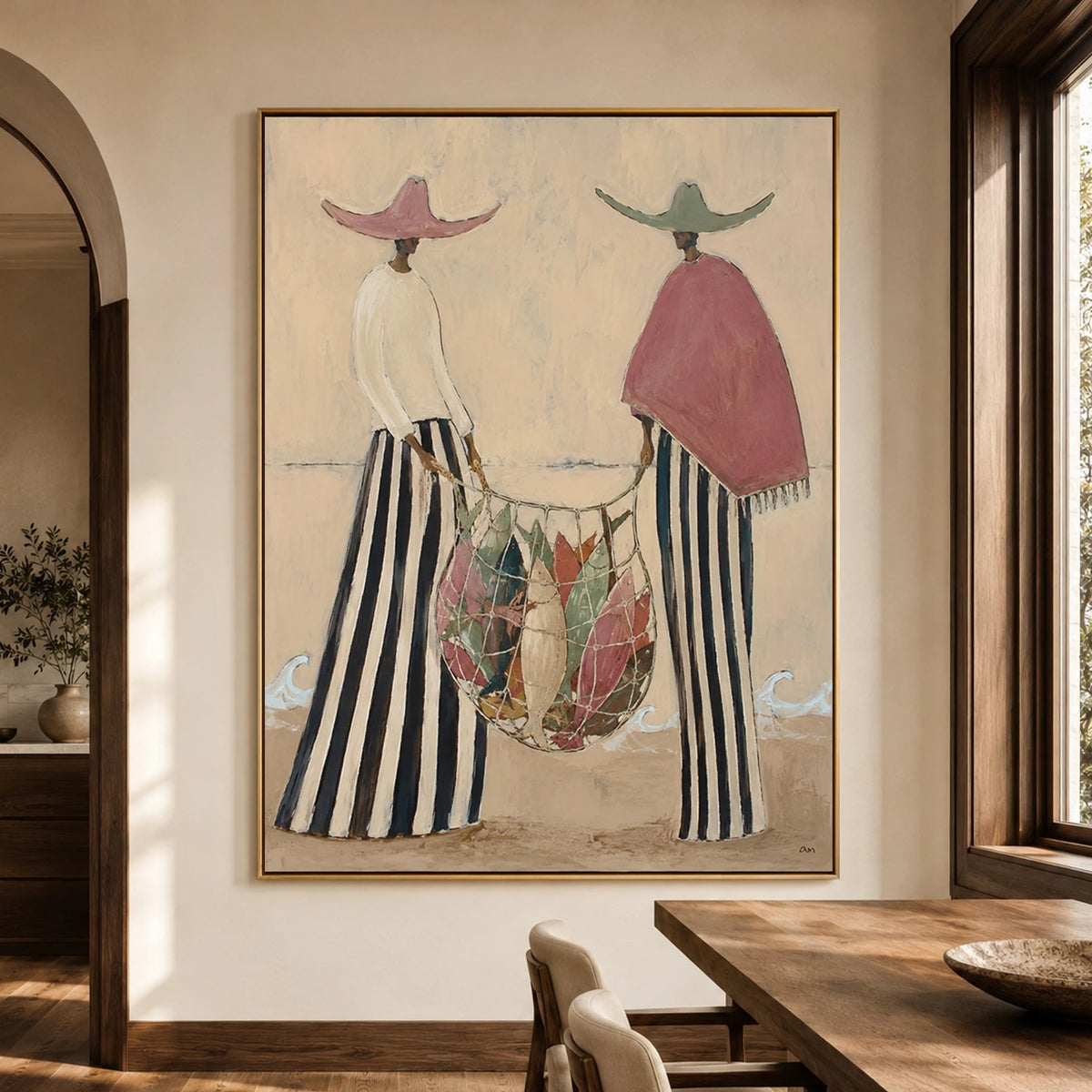 Modern Folk Art｜Coastal Fishing Companions