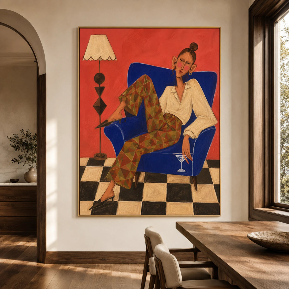 Modern Folk Art ｜ Blue Hour Reverie