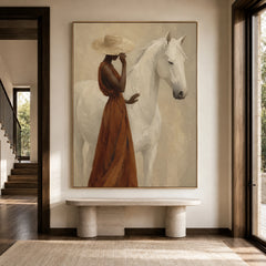 Vintage Americana Art｜Sunlit Companion