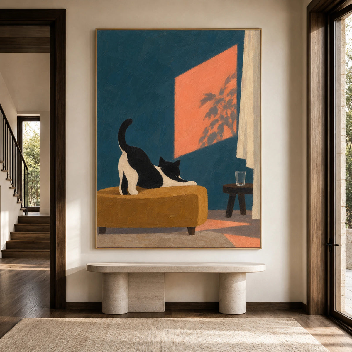 Expressive Contemporary Art｜Quiet Afternoon Shadow