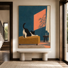 Expressive Contemporary Art｜Quiet Afternoon Shadow