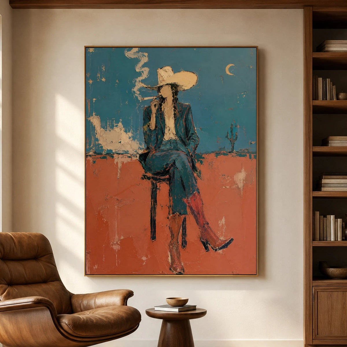 Western Pop Art｜Desert Smoke Reverie