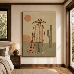 Vintage Americana Art｜Desert Ballad
