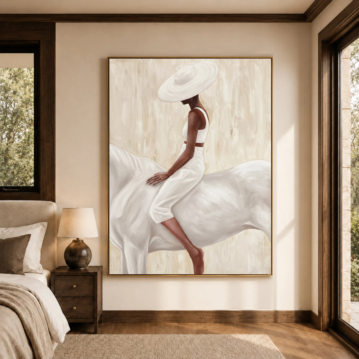 Vintage Americana Art｜Ivory Daydream