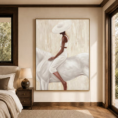 Vintage Americana Art｜Ivory Daydream