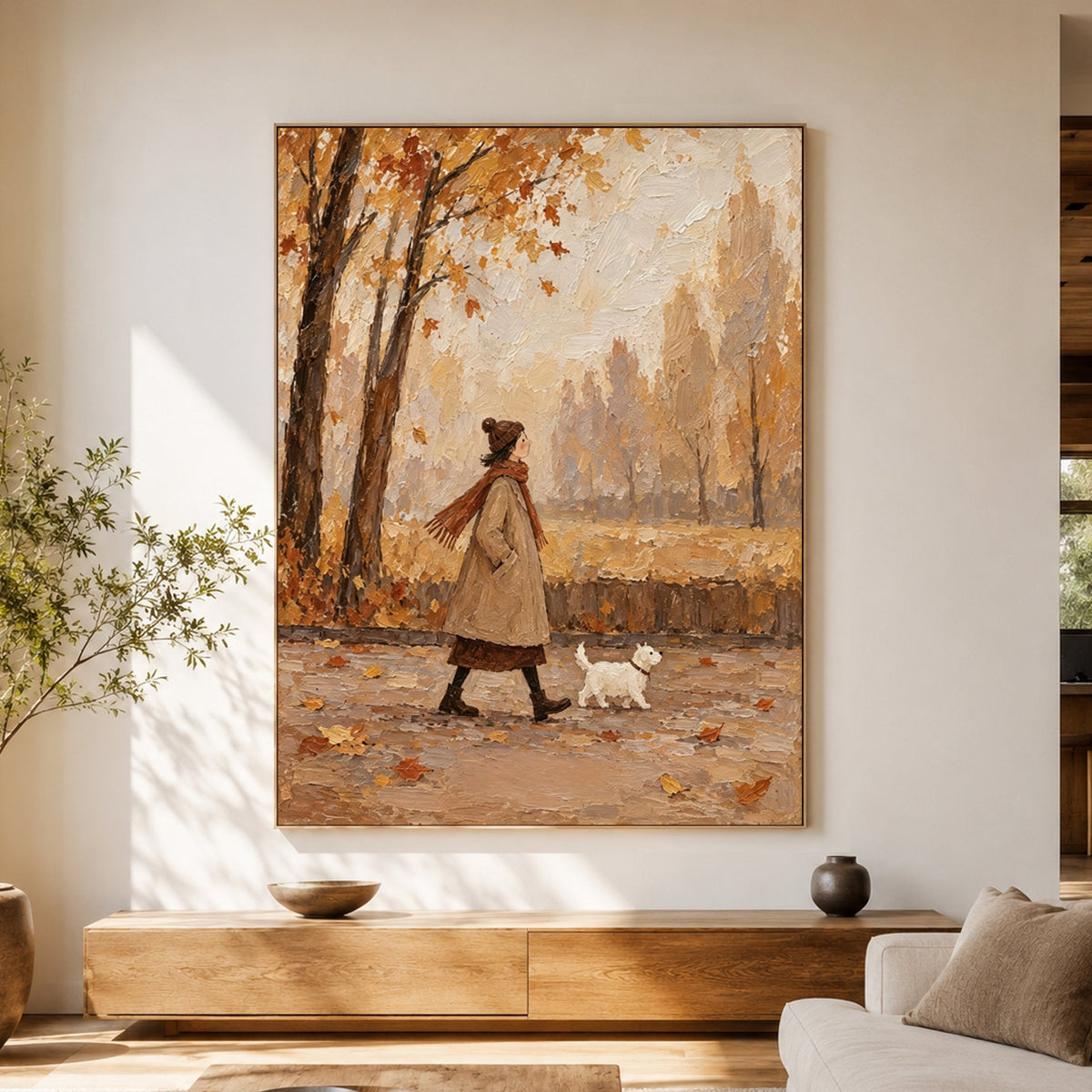 Modern Folk Art | Autumn Stroll Companion