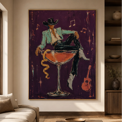 Western Pop Art｜Midnight Rodeo Rhythm