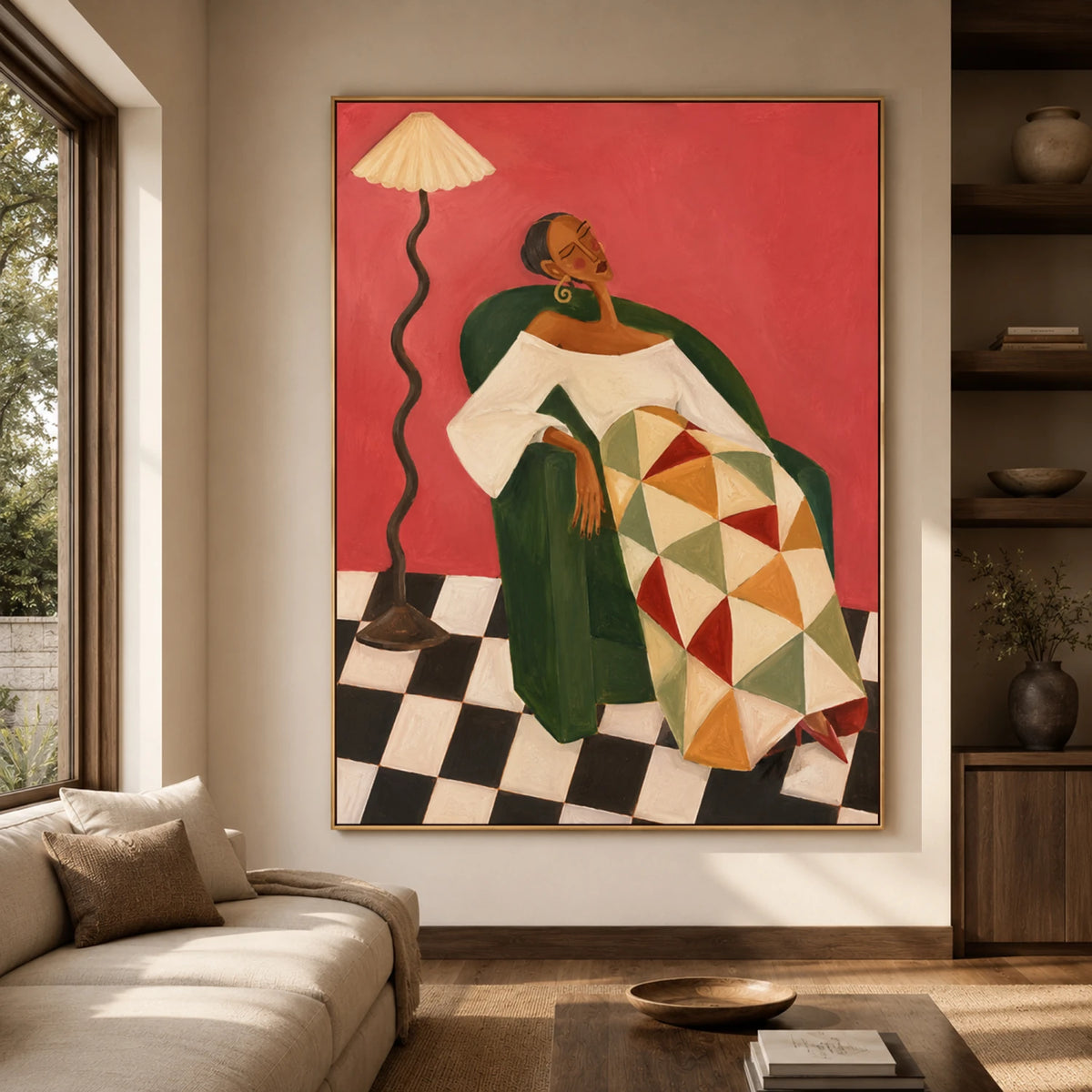Modern Folk Art ｜ Coral Daydream