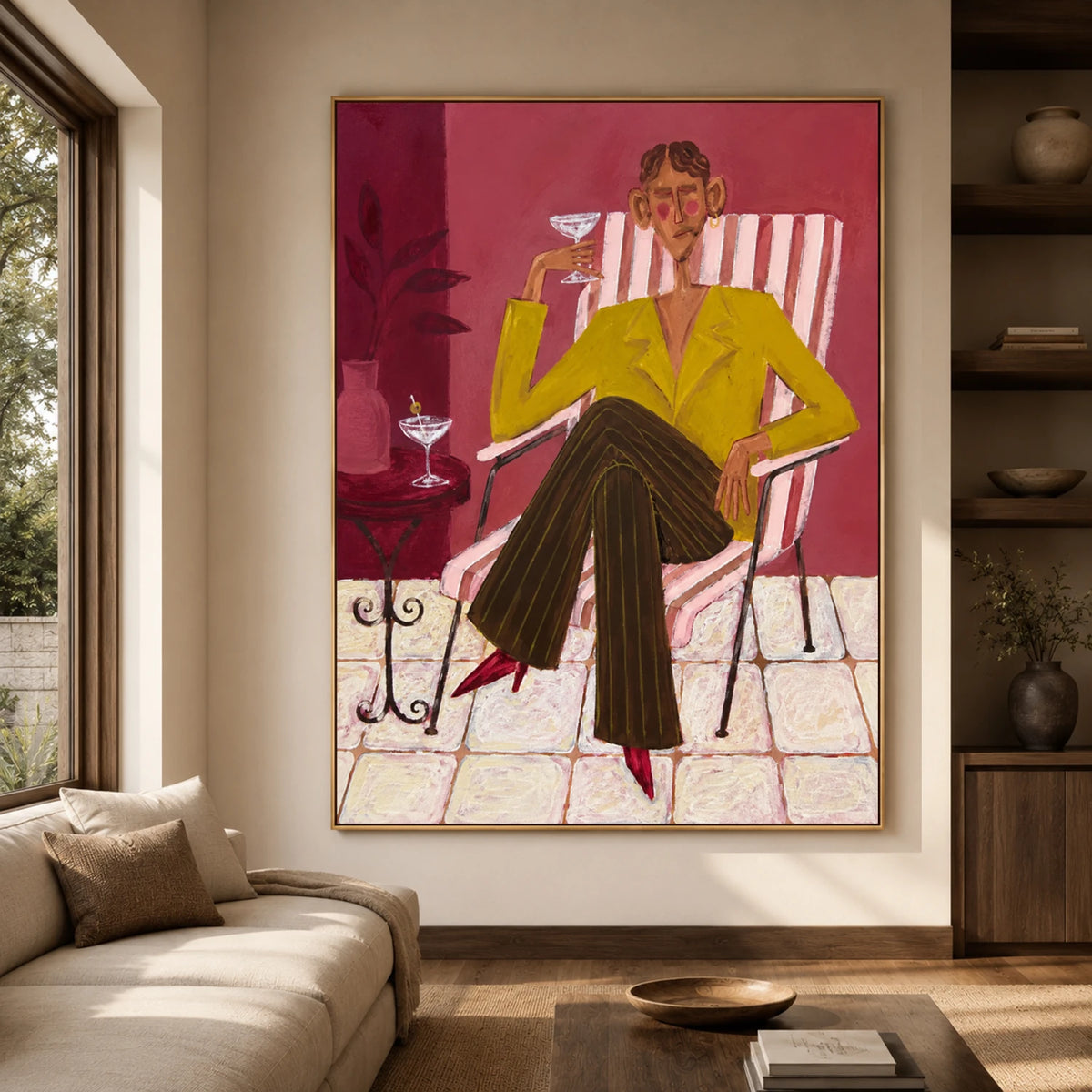 Modern Folk Art ｜ Pink Hour