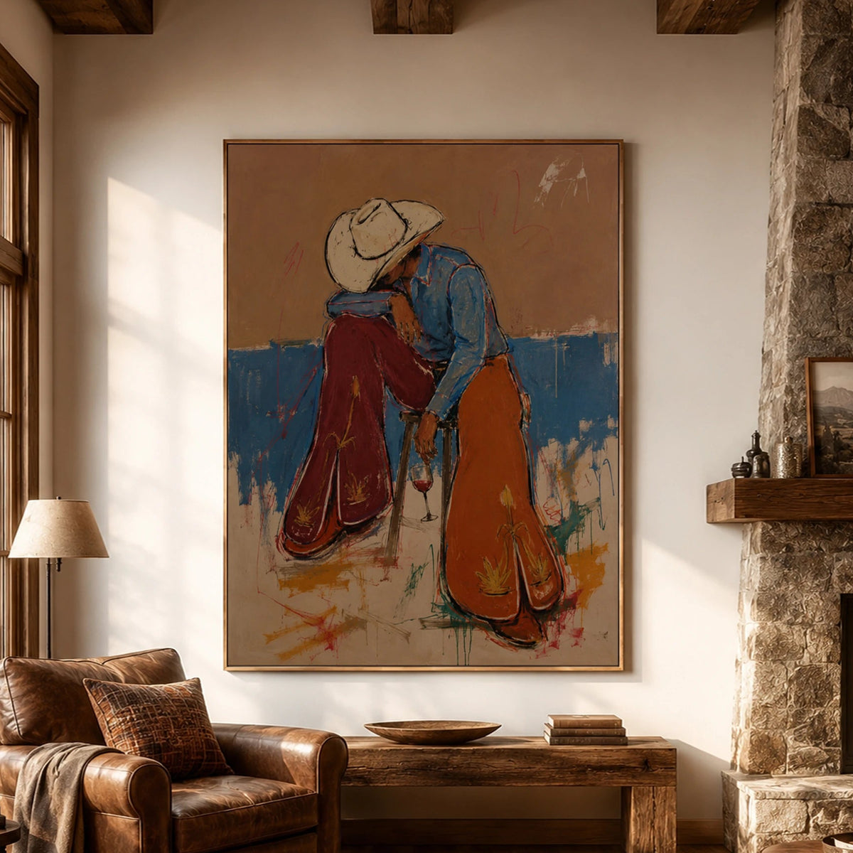 Western Pop Art | Cowboy Romance Western Moment