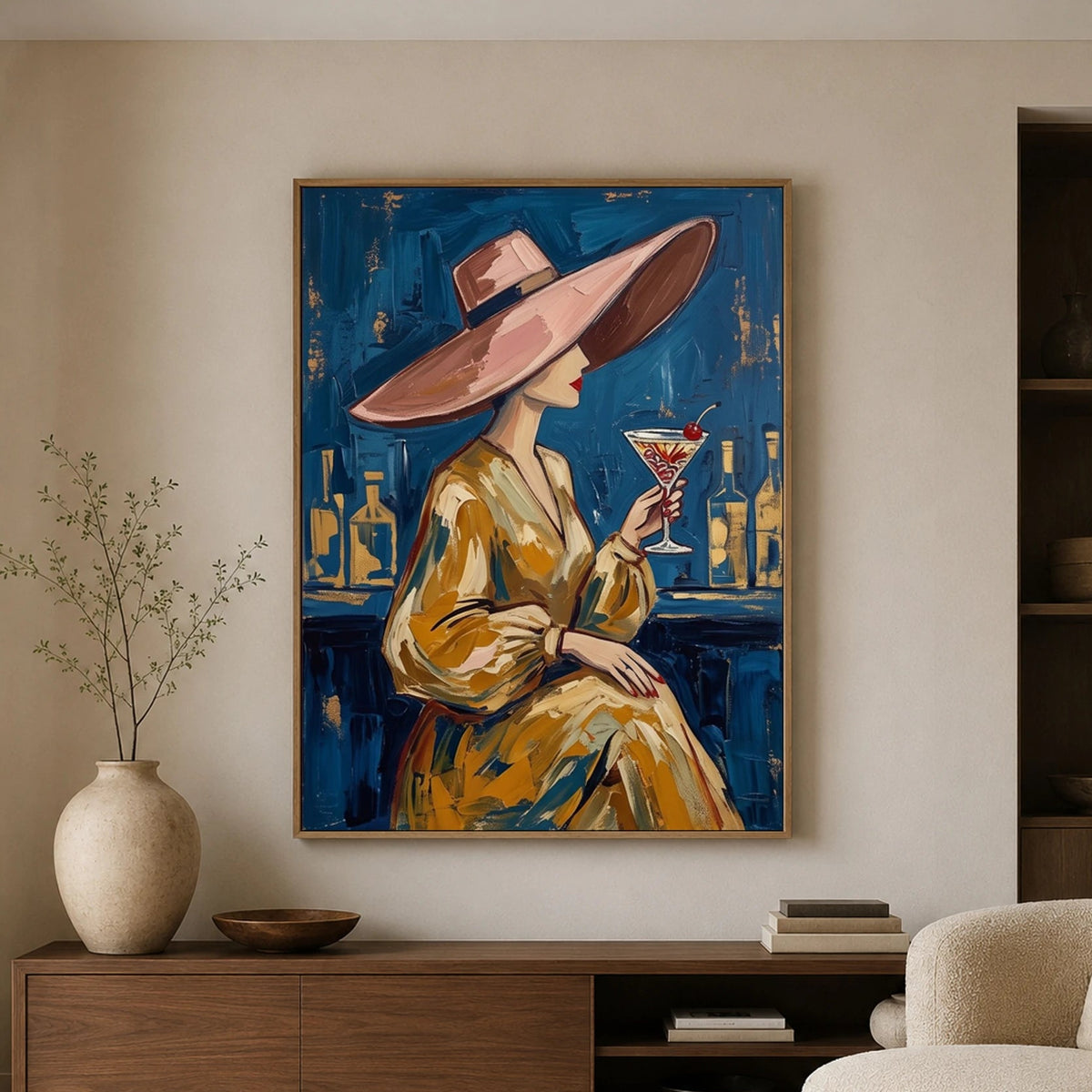 Western Pop Art｜Midnight Cocktail Muse