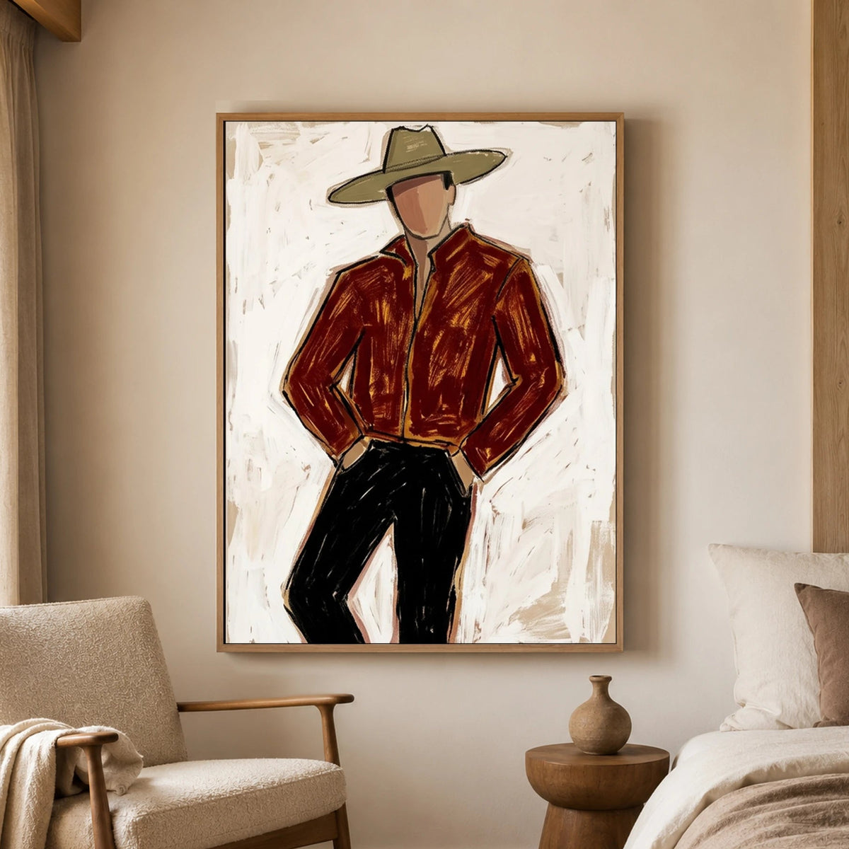 Western Pop Art | Classic Cowboy Portrait