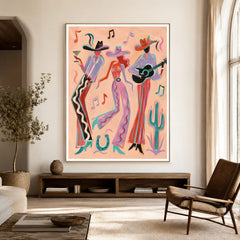 Western Pop Art｜Neon Rodeo Harmony