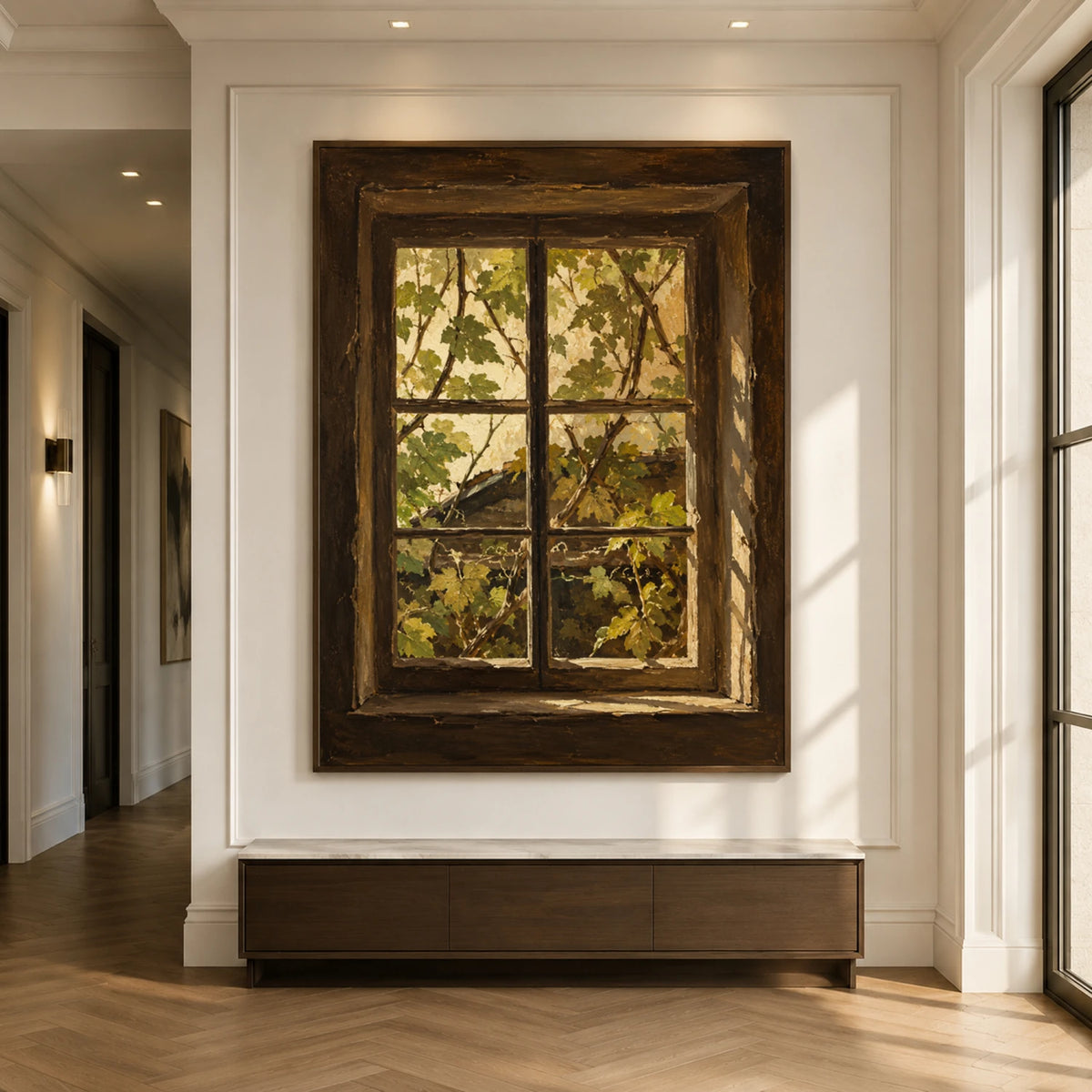 Expressive Contemporary Art｜Autumn Window Memory