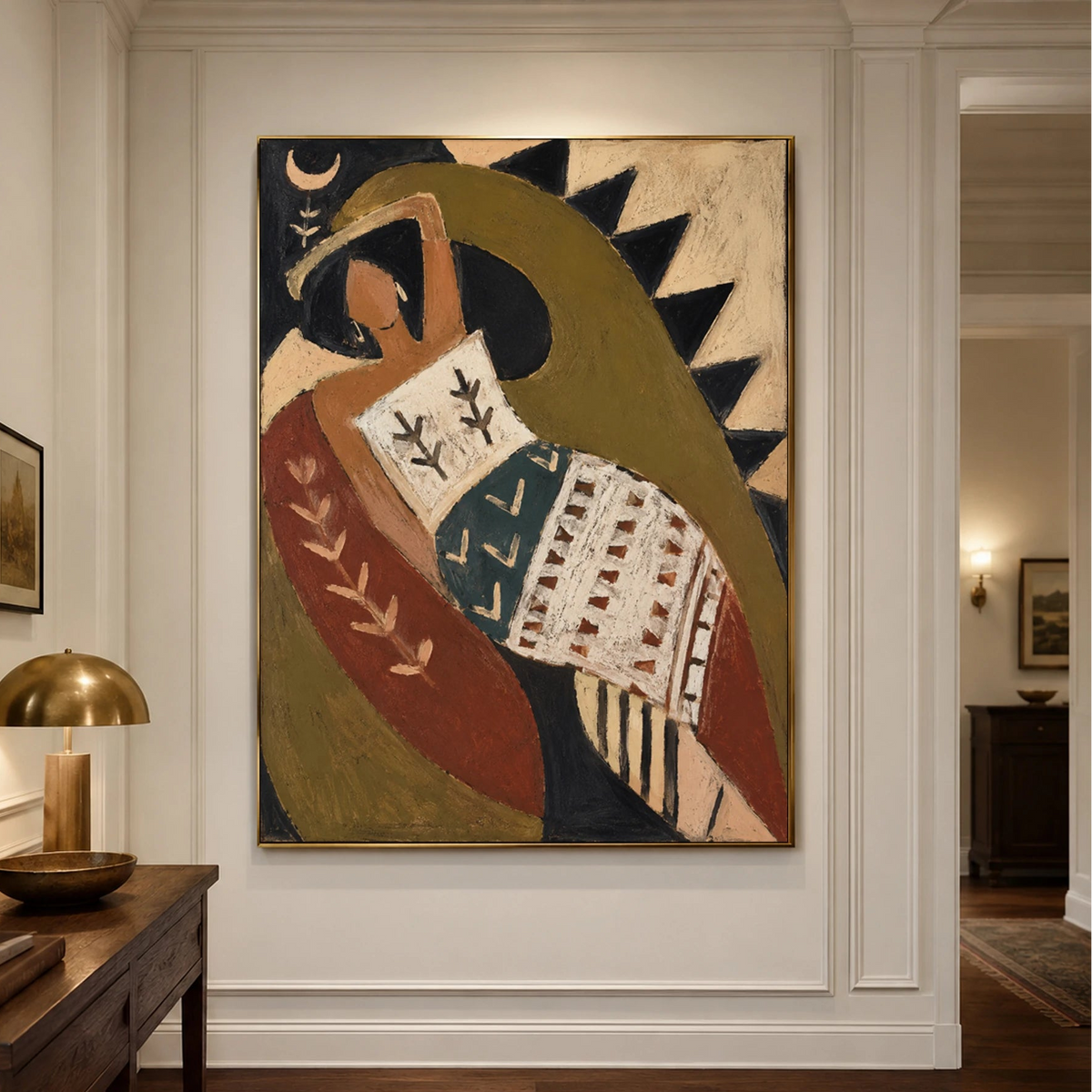 Modern Folk Art｜Desert Tribal Woman
