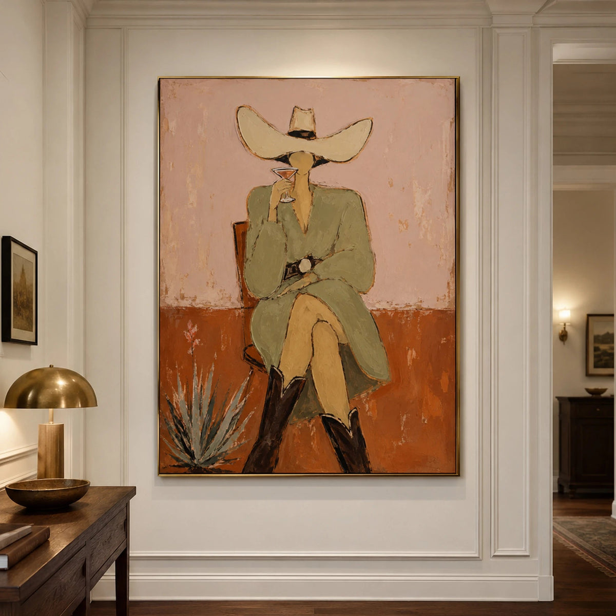 Western Pop Art｜Desert Martini Muse
