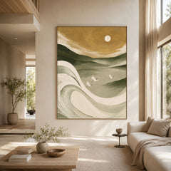 Expressive Contemporary Art｜Flight Through Serenity