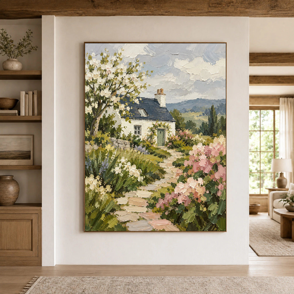 Textured & Impasto Art｜The Garden Hideaway