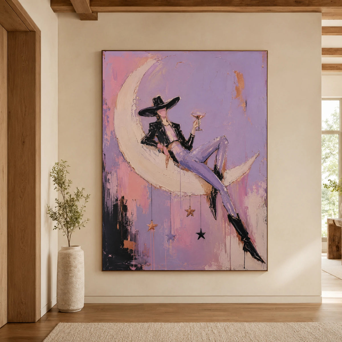 Western Pop Art｜Velvet Moon Reverie