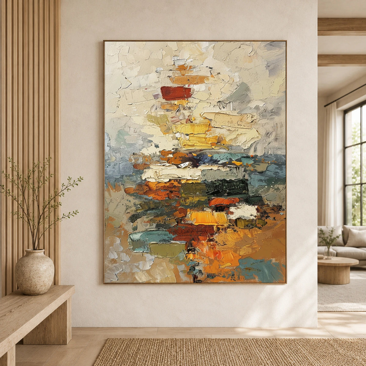 Textured & Impasto Art｜Abstract Earth Layers