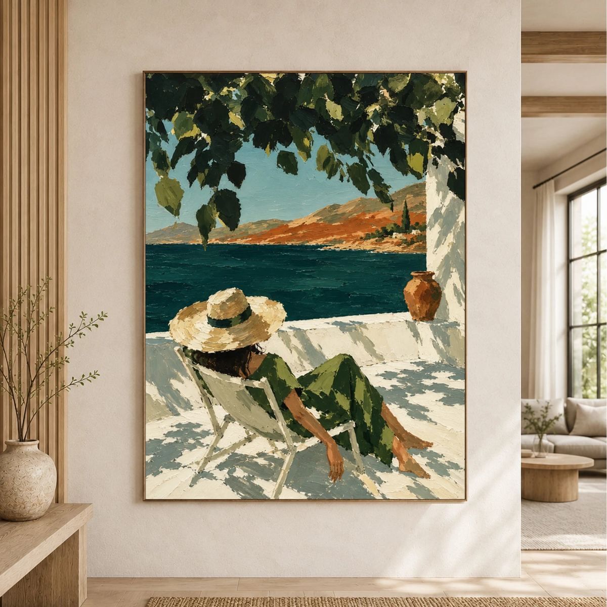 Modern Folk Art｜Mediterranean Coastal Escape