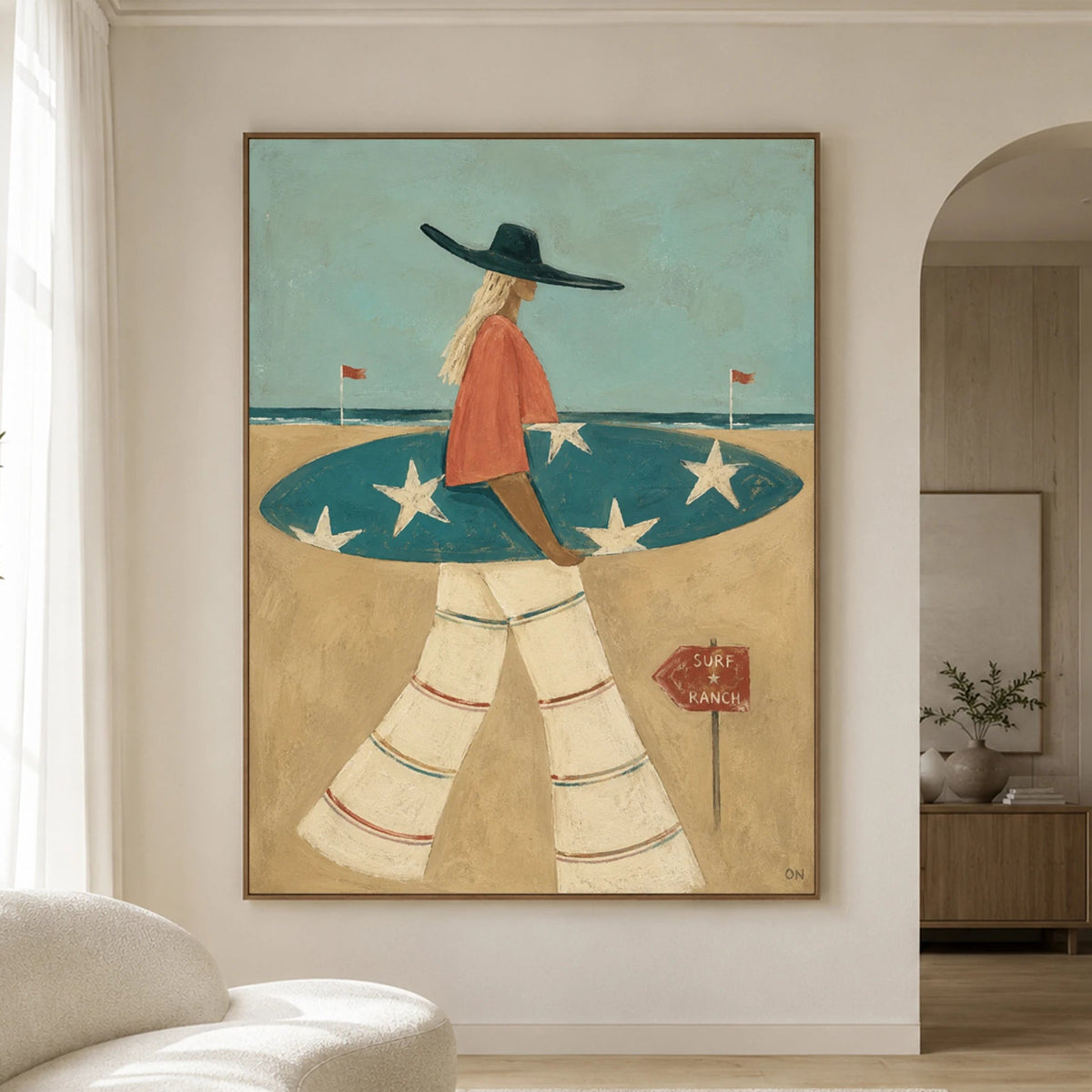 Modern Folk Art | Starboard Walk to Surf Ranch