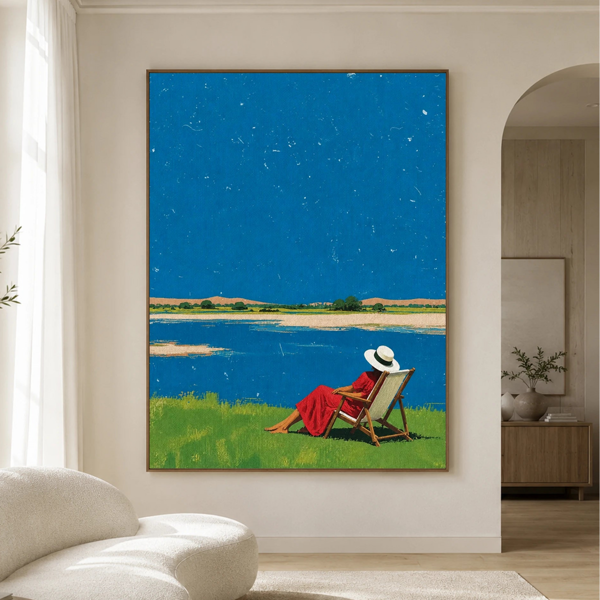 Modern Folk Art｜Lakeside Summer Retreat