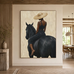 Vintage Americana Art｜Shadow Rider
