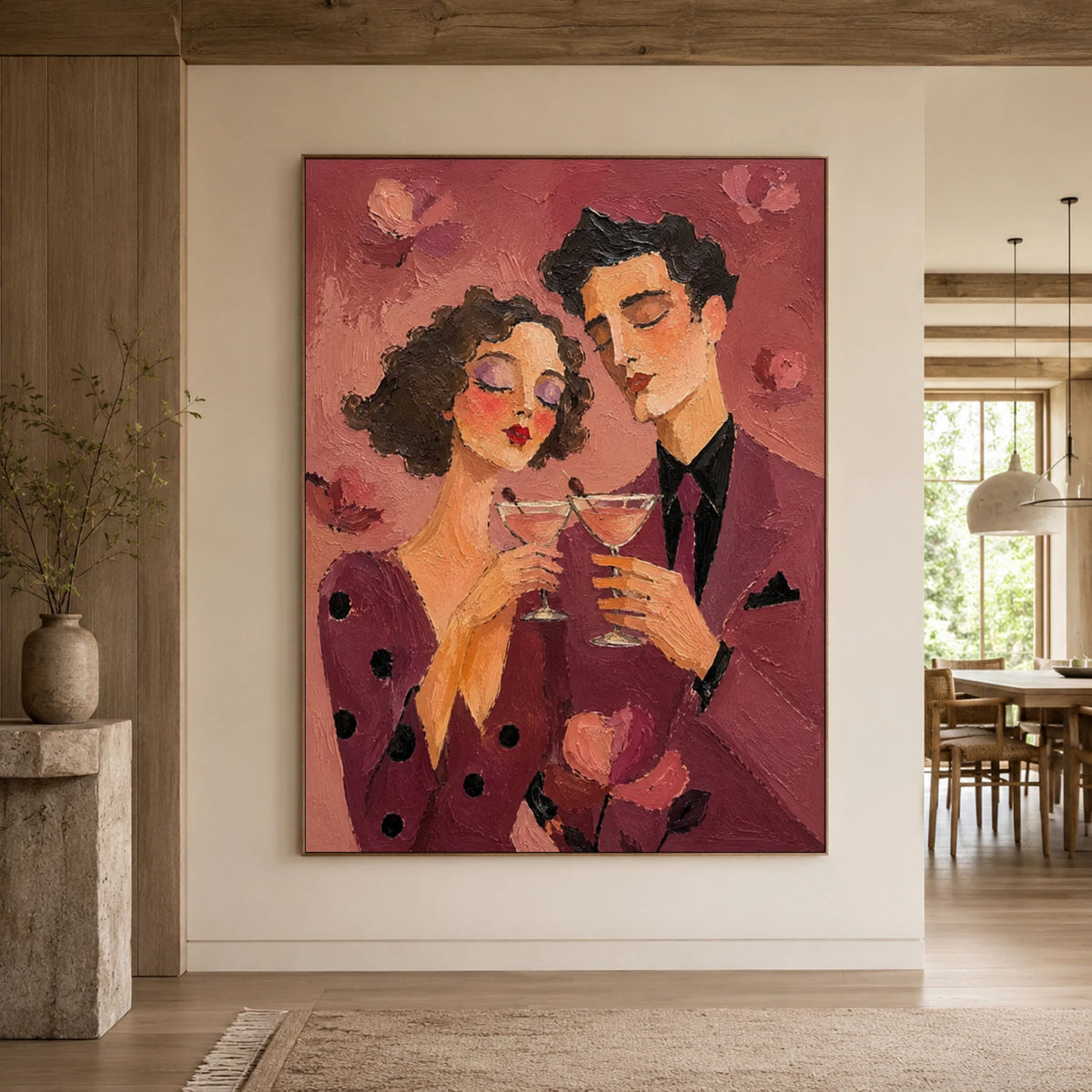 Modern Folk Art ｜ Rosé Reverie