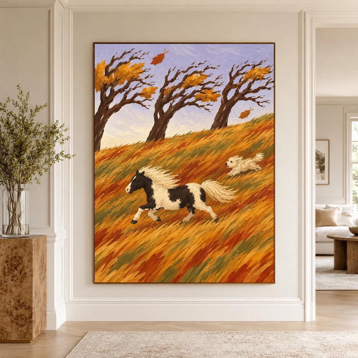 Modern Folk Art｜Chasing Autumn Winds
