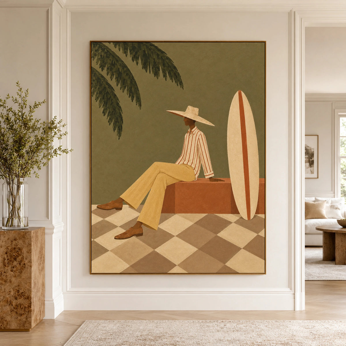 Modern Folk Art｜Coastal Leisure Moment