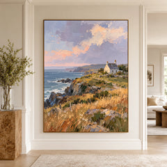Textured & Impasto Art｜Beyond the Quiet Shore