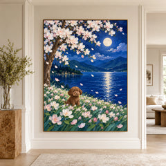 Modern Folk Art｜Moonlit Blossom Companion