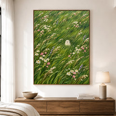 Modern Folk Art｜Hidden Among Wildflowers