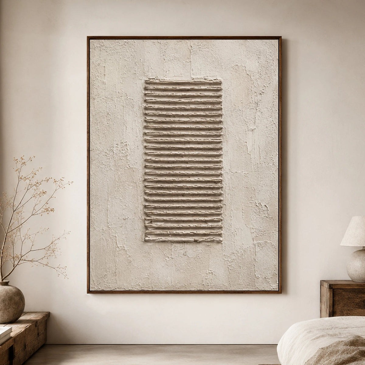 Textured & Impasto Art｜Ivory Ridge Study