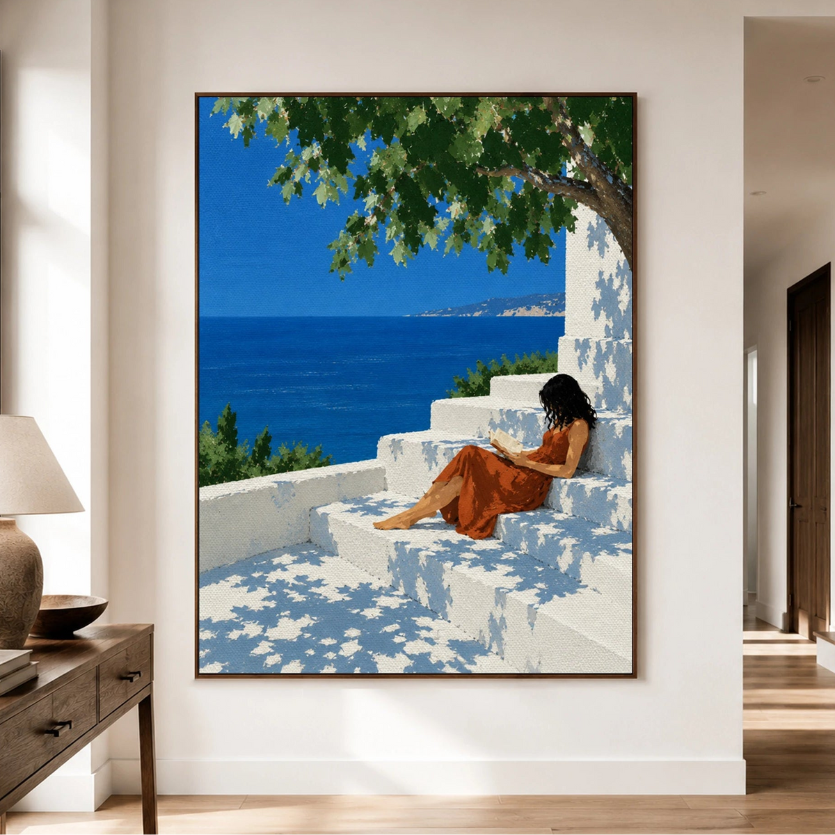 Modern Folk Art｜Mediterranean Reading Escape