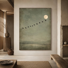 Expressive Contemporary Art｜Into the Moonlight