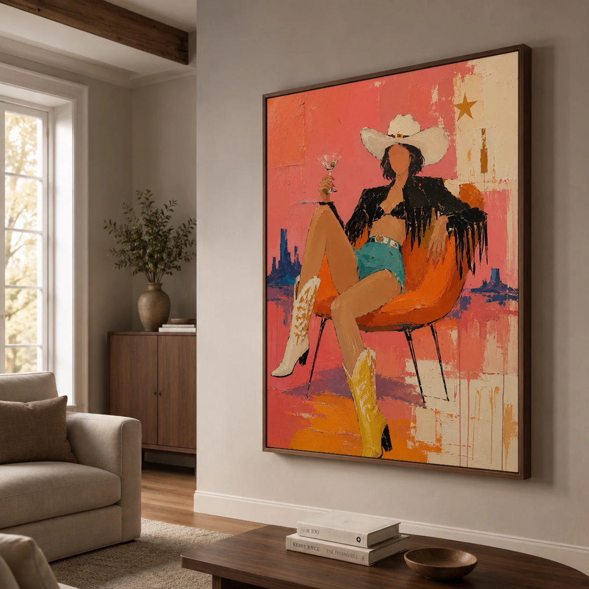Western Pop Art｜Desert Velvet Hour