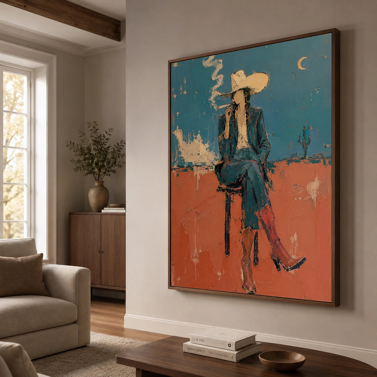Western Pop Art｜Desert Smoke Reverie