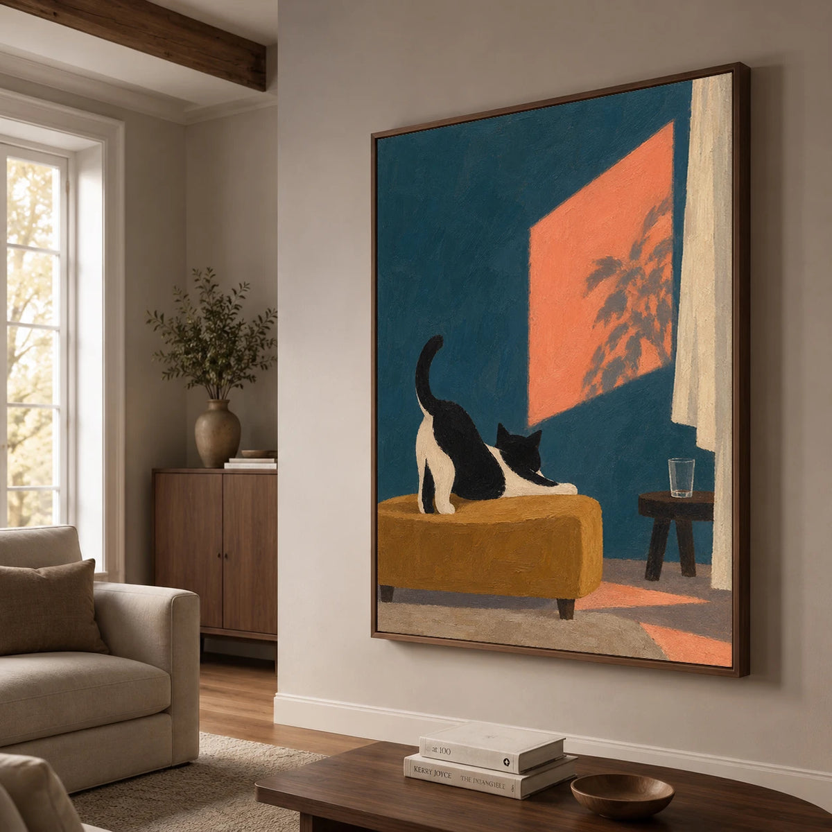 Expressive Contemporary Art｜Quiet Afternoon Shadow