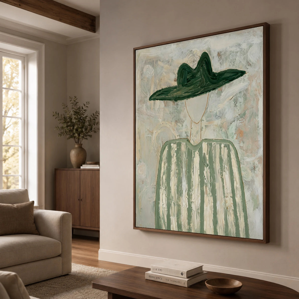 Vintage Americana Art｜Sage Stillness