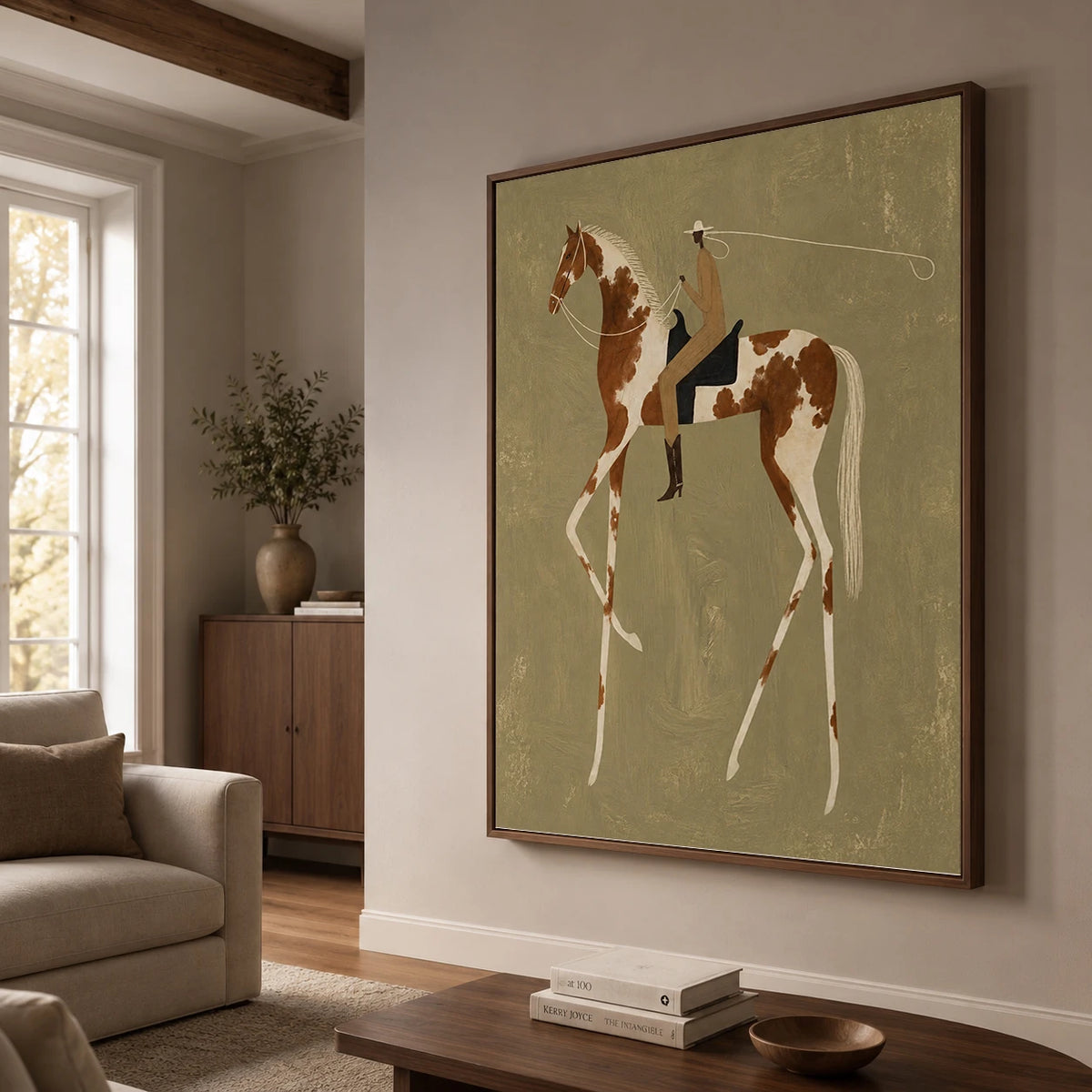Vintage Americana Art｜The Quiet Trail