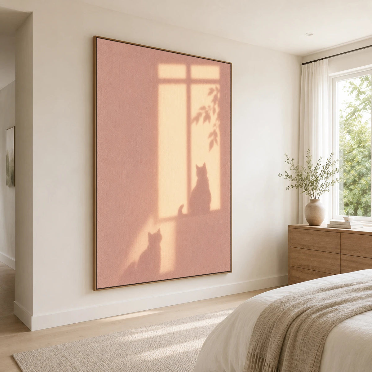 Expressive Contemporary Art｜Two Quiet Shadows