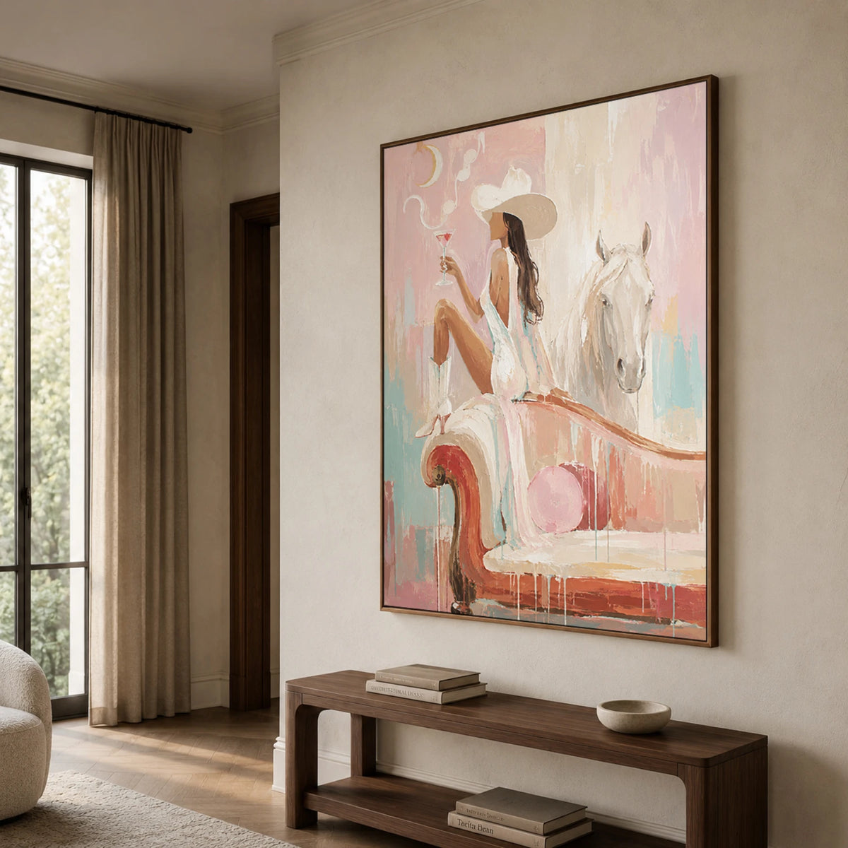 Western Pop Art｜Champagne Moon