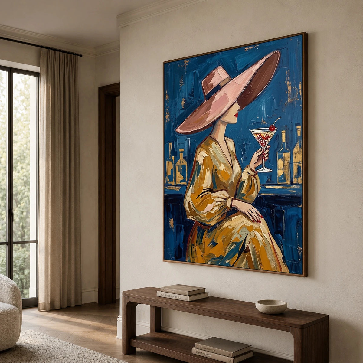 Western Pop Art｜Midnight Cocktail Muse
