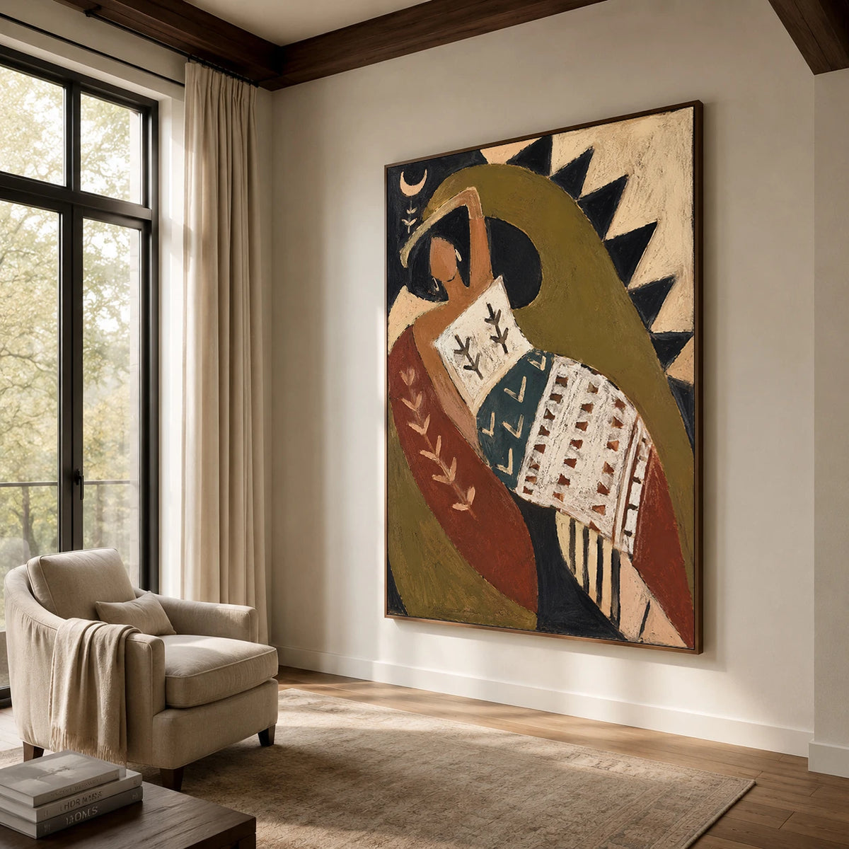 Modern Folk Art｜Desert Tribal Woman