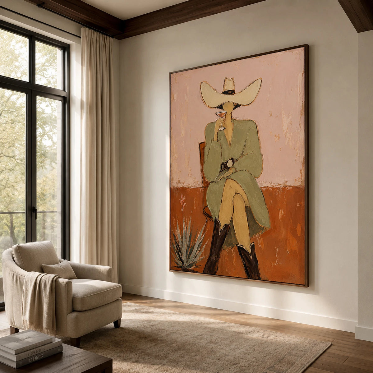Western Pop Art｜Desert Martini Muse