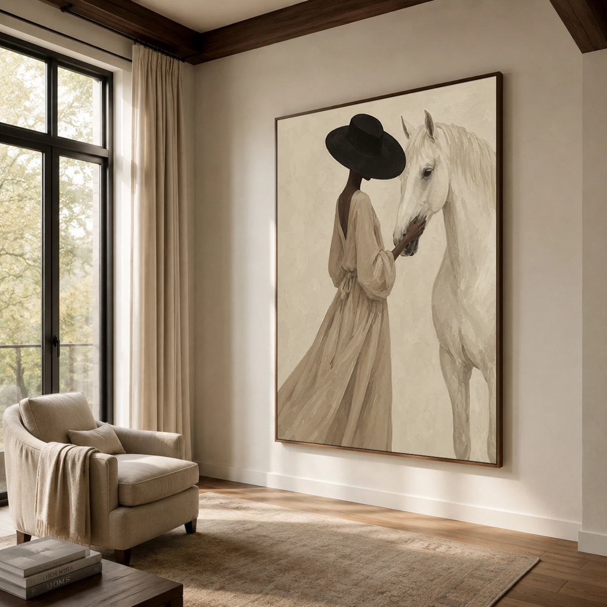 Vintage Americana Art｜Ivory Bond