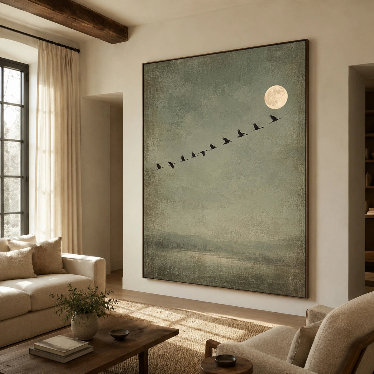 Expressive Contemporary Art｜Into the Moonlight